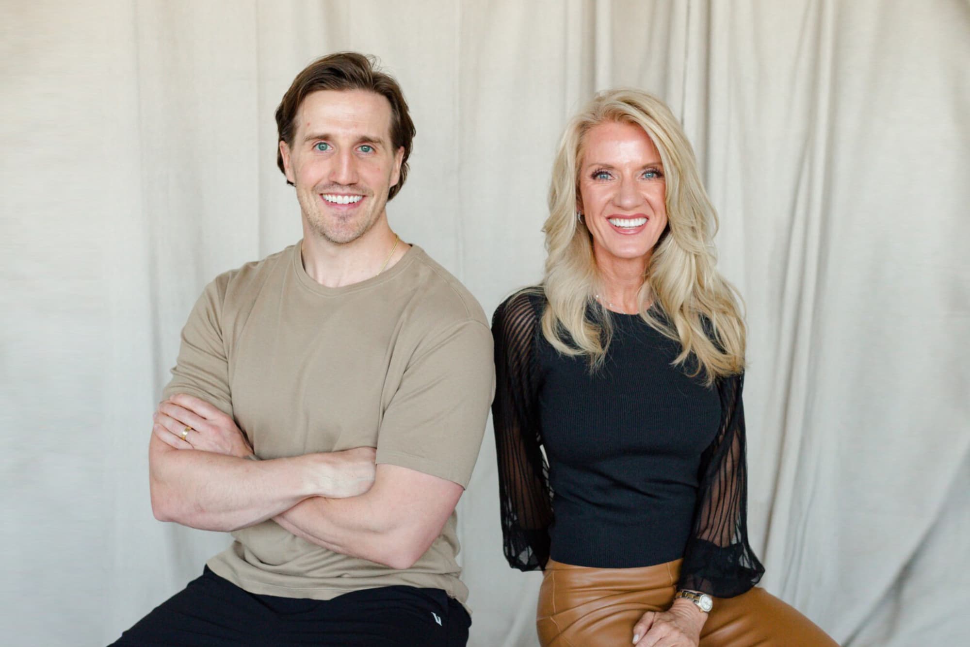 Dr. Farrow and Dr. Dewbre group photo